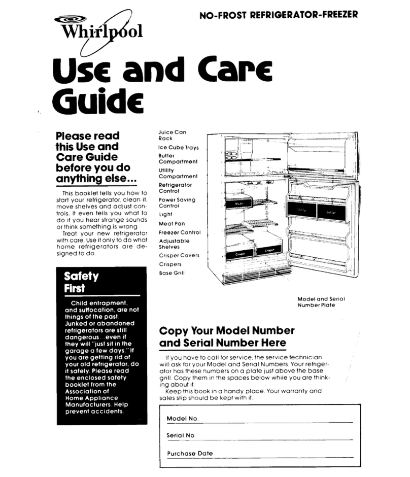 Whirlpool EJT181XKWR2 Use and care guide Whirlpool EJT181XKWR2 Use and care guide