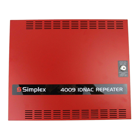 Simplex TrueAlert 4009 Series installation instructions