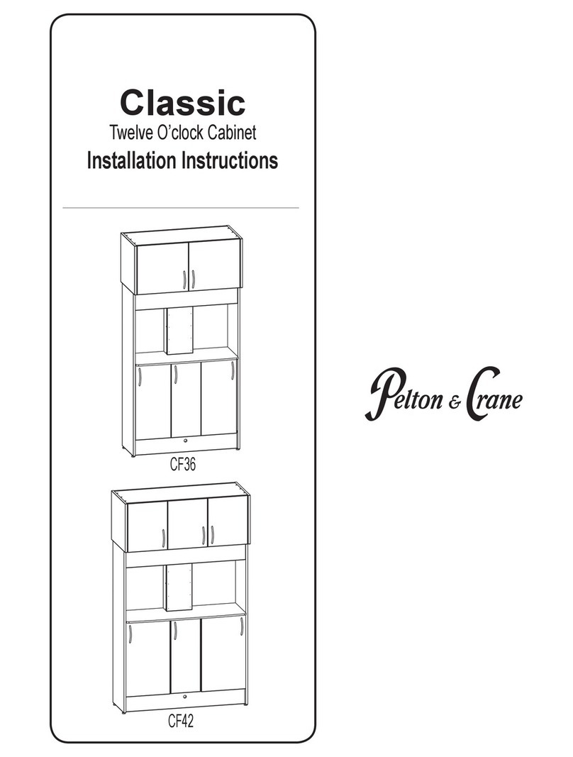 Pelton & Crane CF36 installation instructions Pelton & Crane CF36 installation instructions