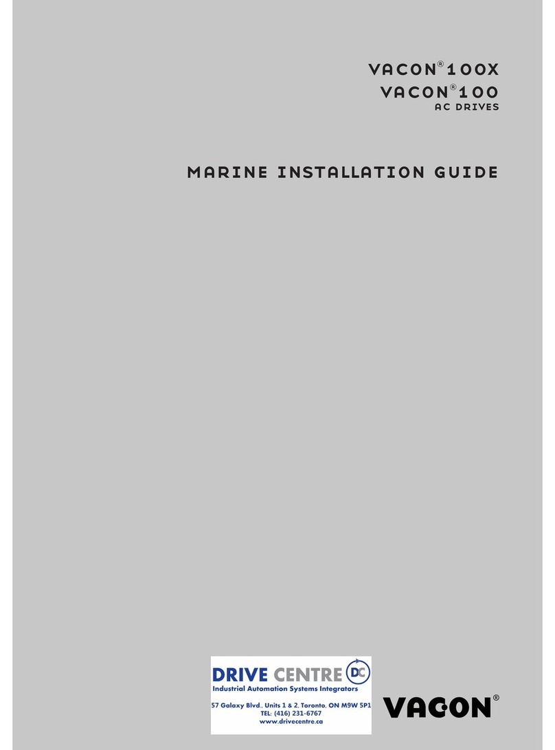 Vacon 100X series User manual Vacon 100X series User manual