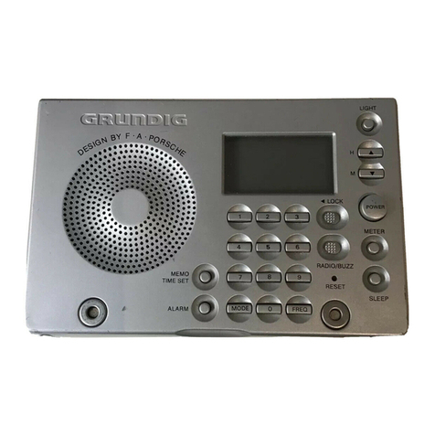 Grundig Yacht Boy P 2000 User manual
