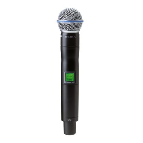 Shure U2 User manual