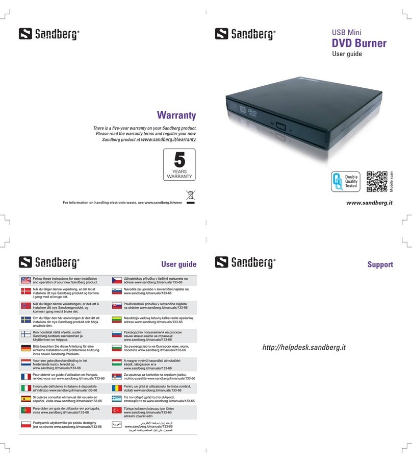 Sandberg 133-66 User manual