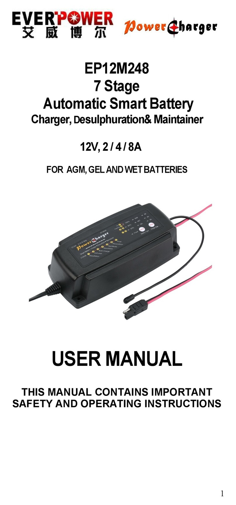 Ever Power EP12M248 user manual