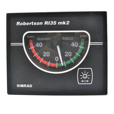 Simrad RI35 Mk2 User manual