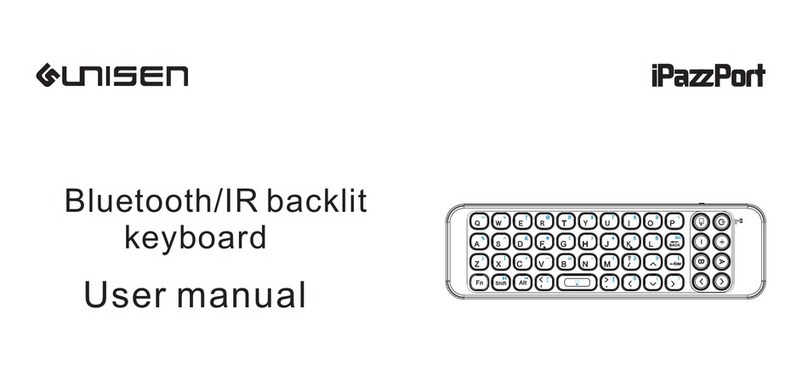 Unisen iPazzPort KP-810-30B-R user manual