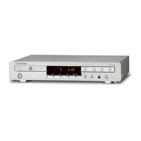 Marantz CD5001 OSE User manual