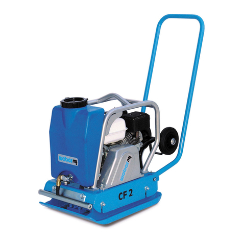 Weber mt CF 2 Operating and maintenance instructions