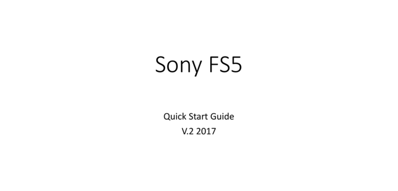 Sony FS5 quick start guide
