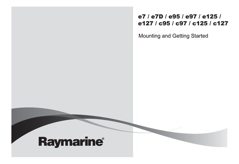 Raymarine e7 User manual