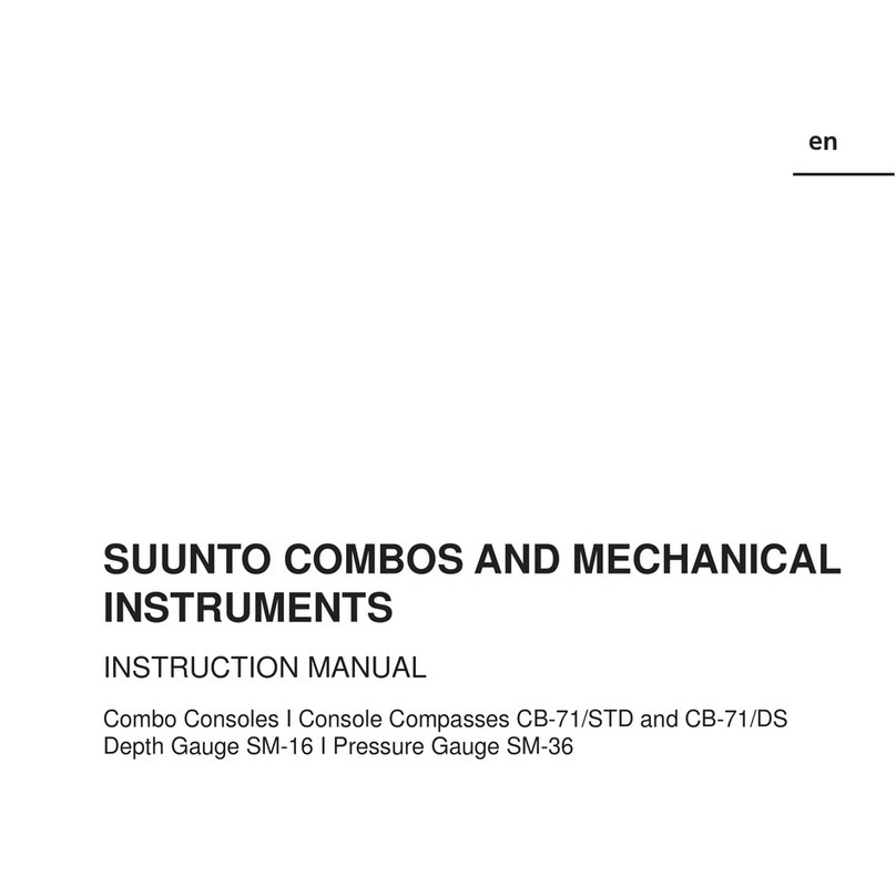 Suunto CB-71/STD instruction manual