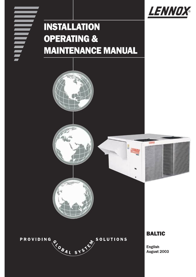 Lennox Baltic BCK 020 User manual