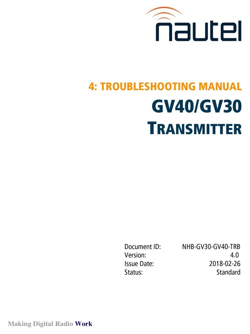 Nautel GV40 Programming manual Nautel GV40 Programming manual