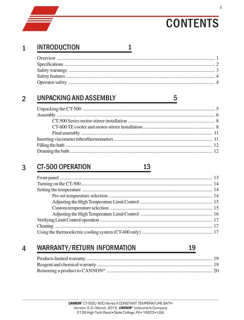 Cannon CT-500 manual