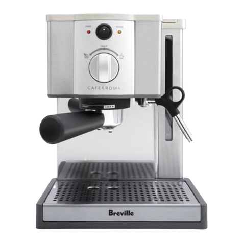 Breville Cafe Roma ESP8B Instructions for use
