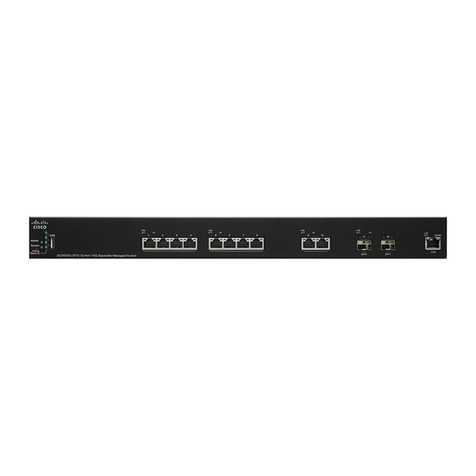 Cisco SG350XG-2F10 User manual