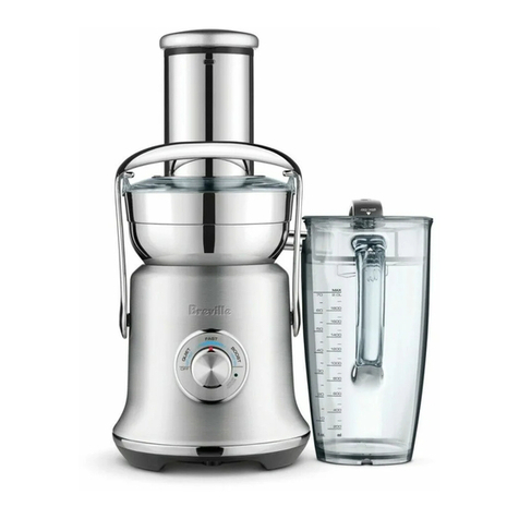 Breville Juice Fountain Cold XL user manual