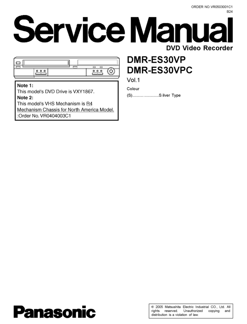 Panasonic DMRES30VP User manual