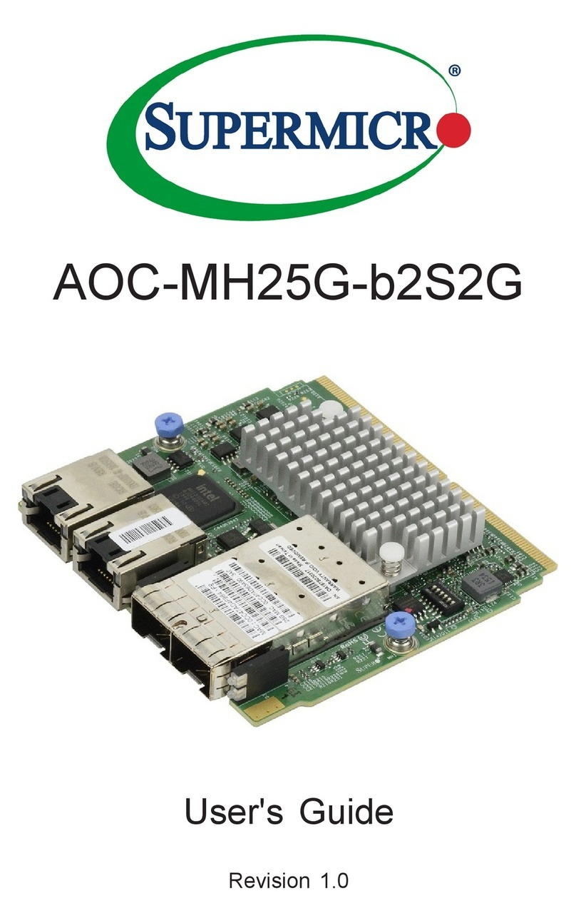 Supermicro AOC-MH25G-b2S2G User manual