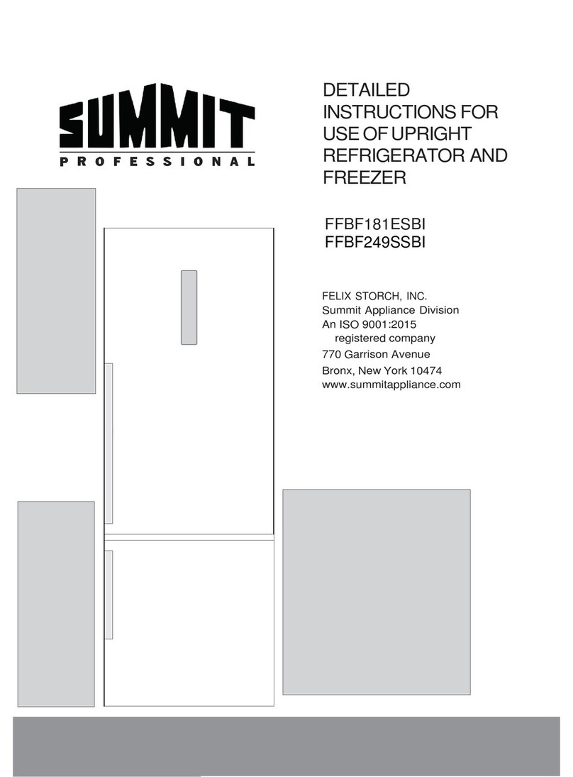 Summit FFBF181ESBI User manual Summit FFBF181ESBI User manual