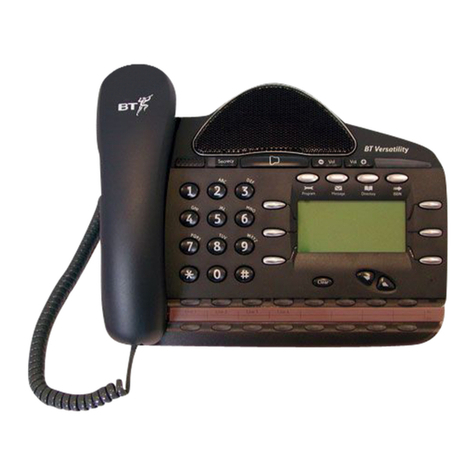 BT Versatility V16 User manual