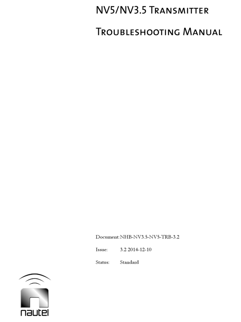 Nautel NV5 troubleshooting manual