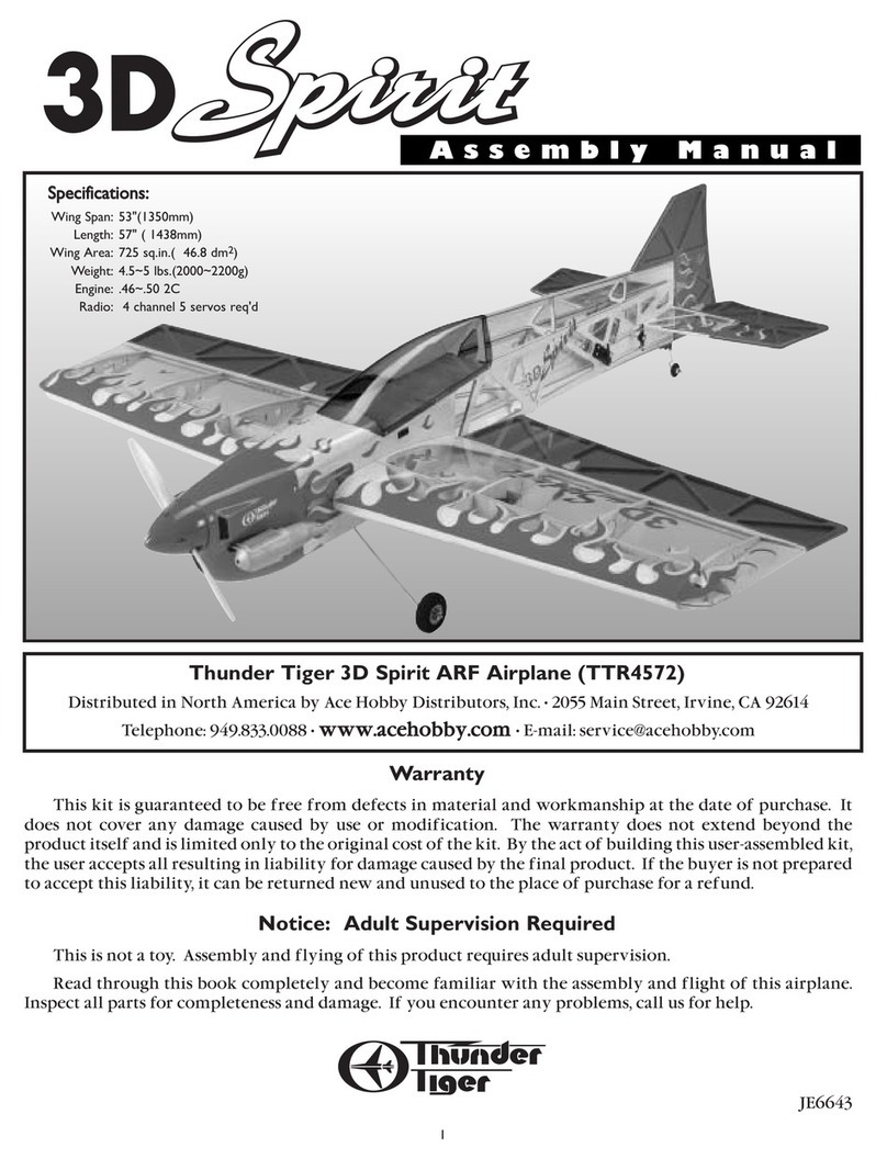 THUNDER TIGER TTR4572 User manual THUNDER TIGER TTR4572 User manual