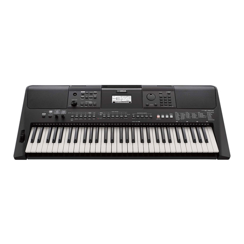 Yamaha PSR-E463 owner's manual