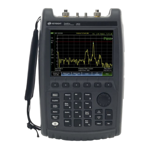 Agilent Technologies FieldFox N9913A User manual