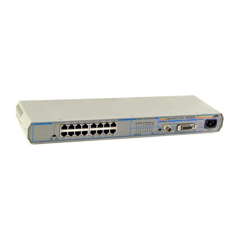 Allied Telesis AT-3012SL installation guide