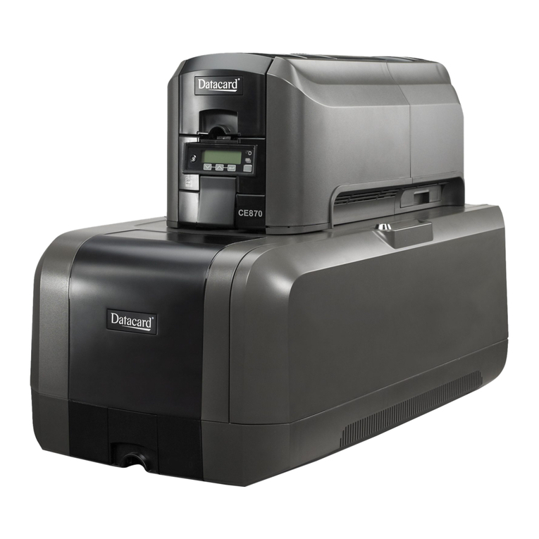DataCard CE870 Service manual DataCard CE870 Service manual