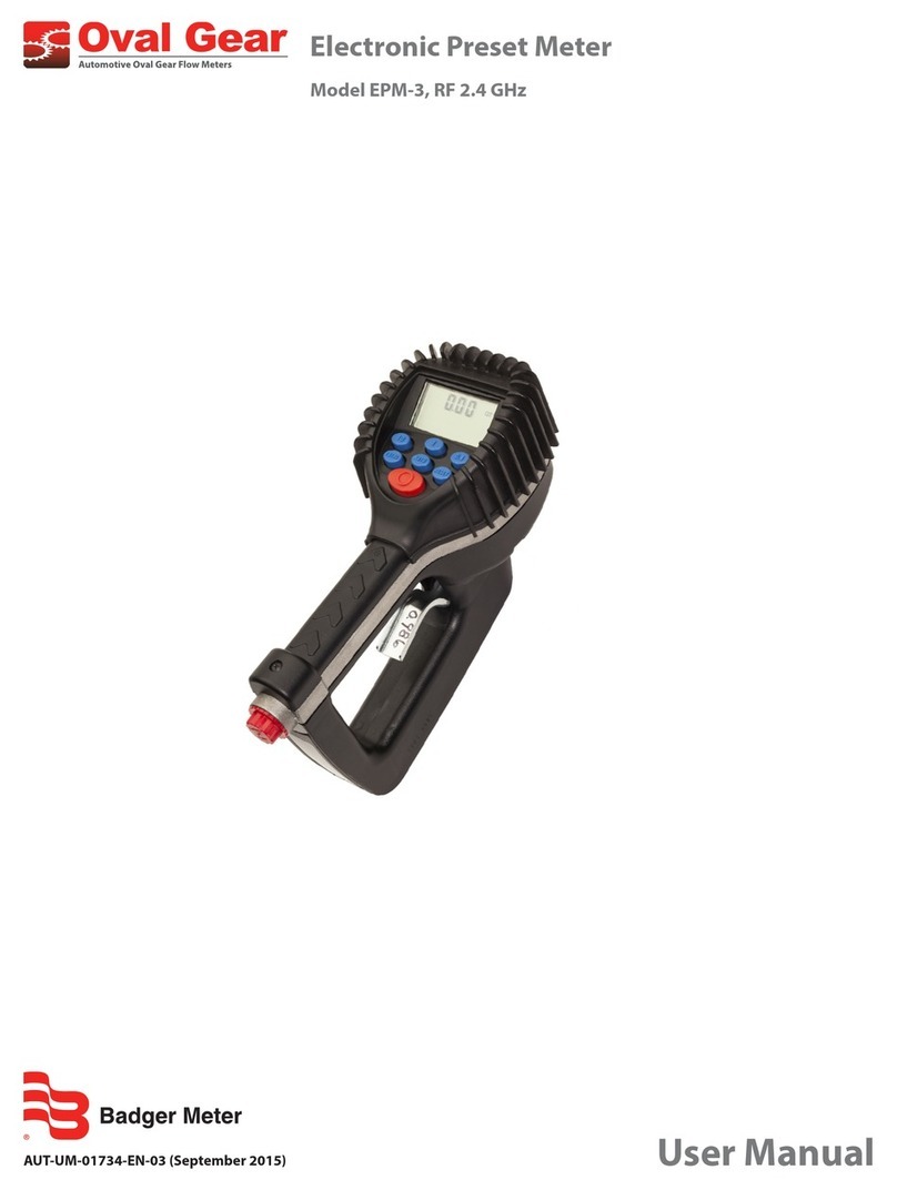 Badger Meter epm-3 User manual