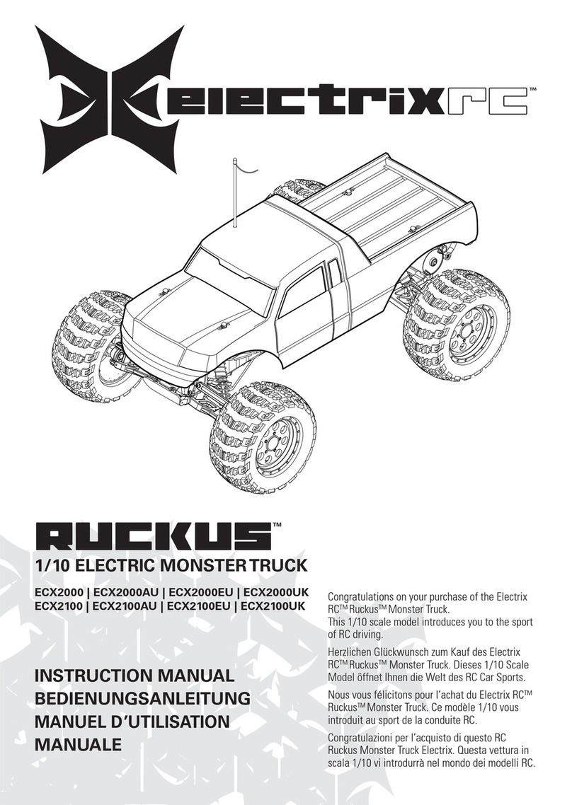 Electrix RC Ruckus ECX2000 User manual
