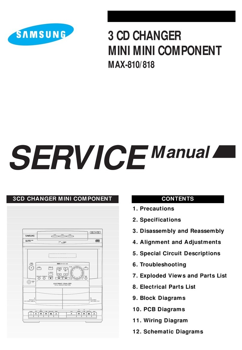 Samsung MAX-810 Service manual Samsung MAX-810 Service manual
