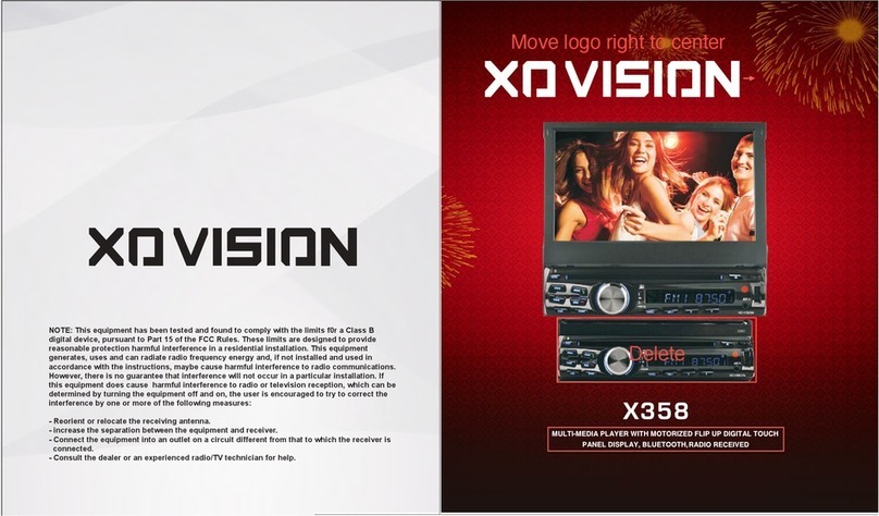 XO Vision X358 User manual XO Vision X358 User manual