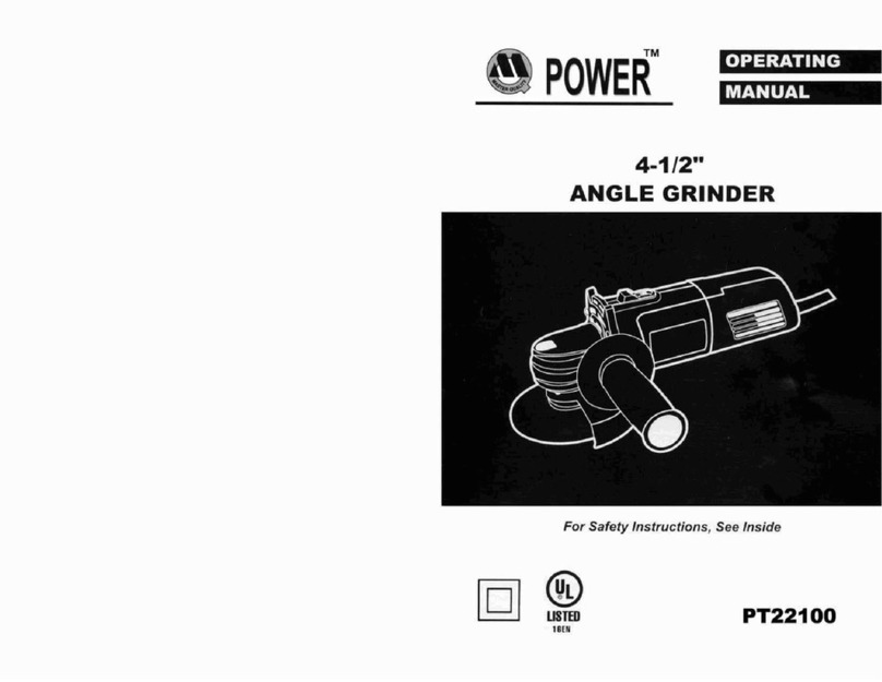 Master Quality Power PT22100 operating manual
