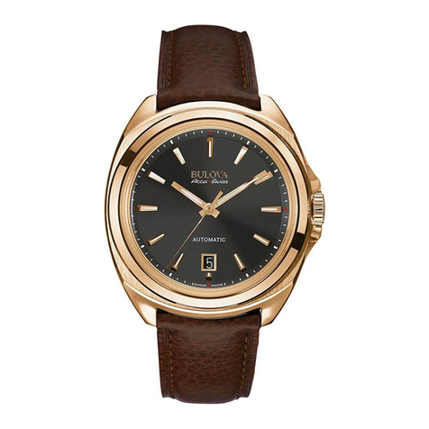Bulova Accu-Swiss series Instruction