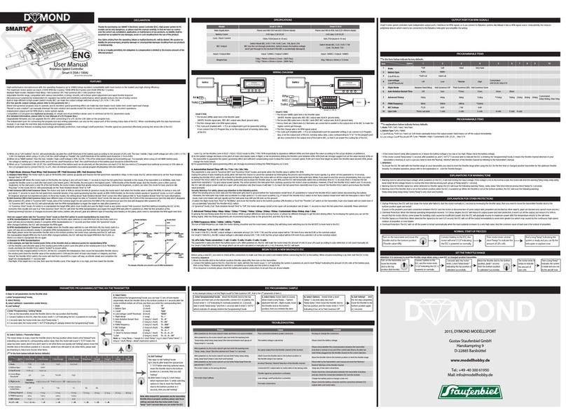 Dymond Smart X 100 A user manual