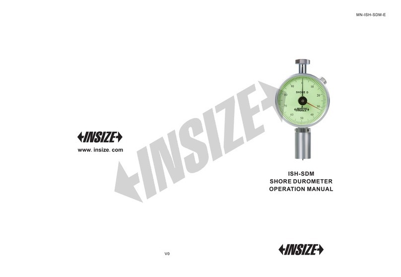 insize ISH-SDM Installation manual