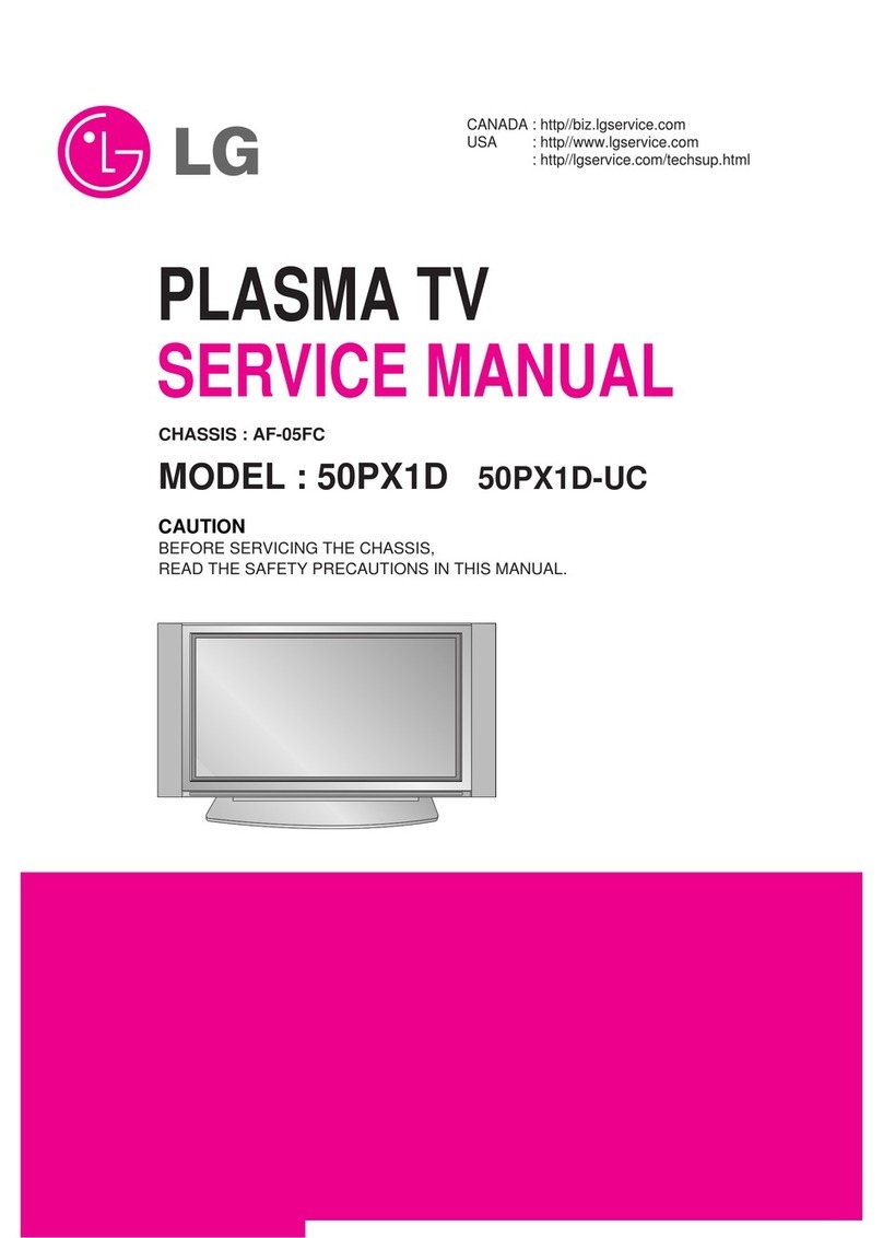 LG 50PX1D User manual