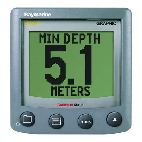 Raymarine ST60+ SPEED INSTRUMENT Owner's handbook