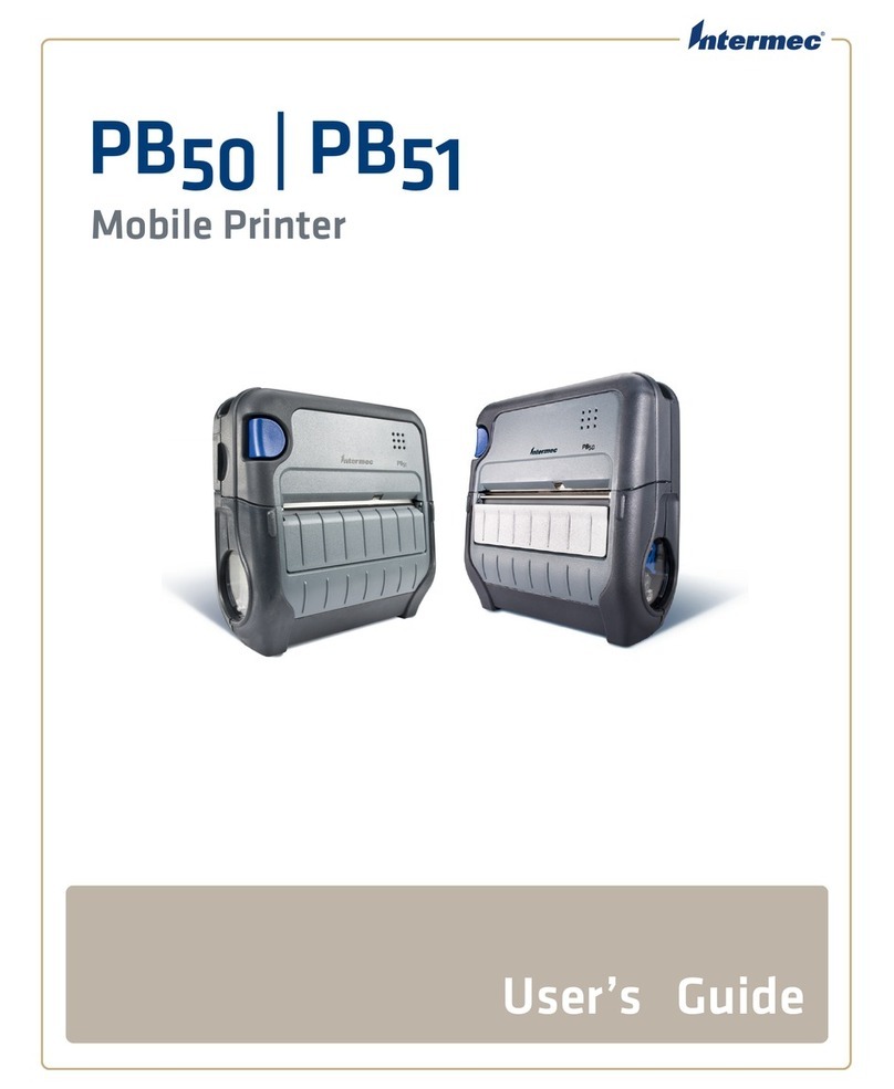 Intermec PB50 User manual