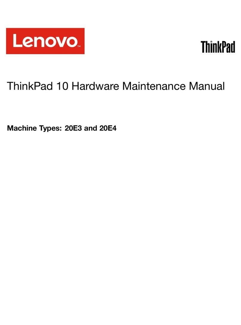 Lenovo ThinkPad 10 Owner's manual