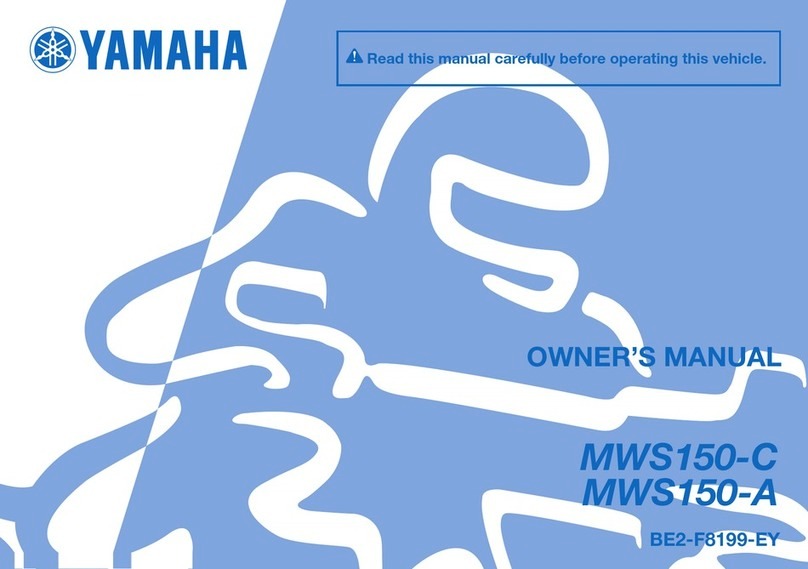 Yamaha MWS150-C owner's manual