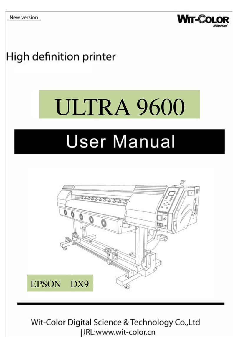 WIT-COLOR ULTRA 9600 User manual