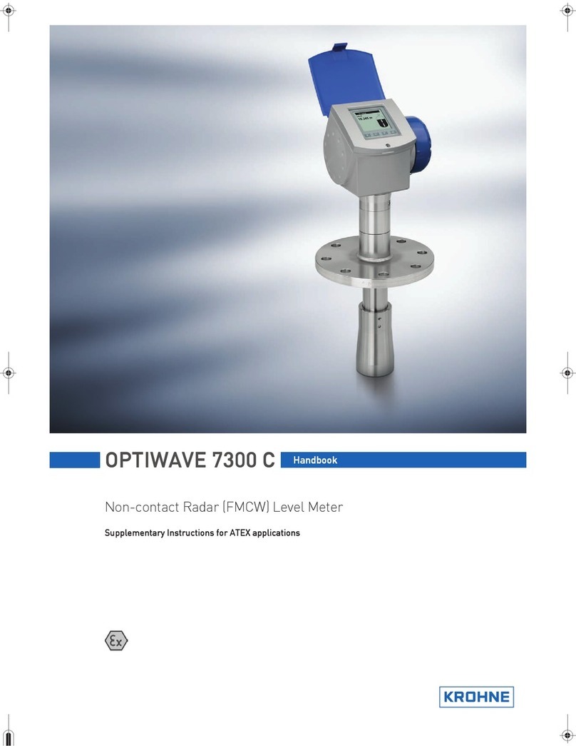 KROHNE OPTIWAVE 7300 C Handbook