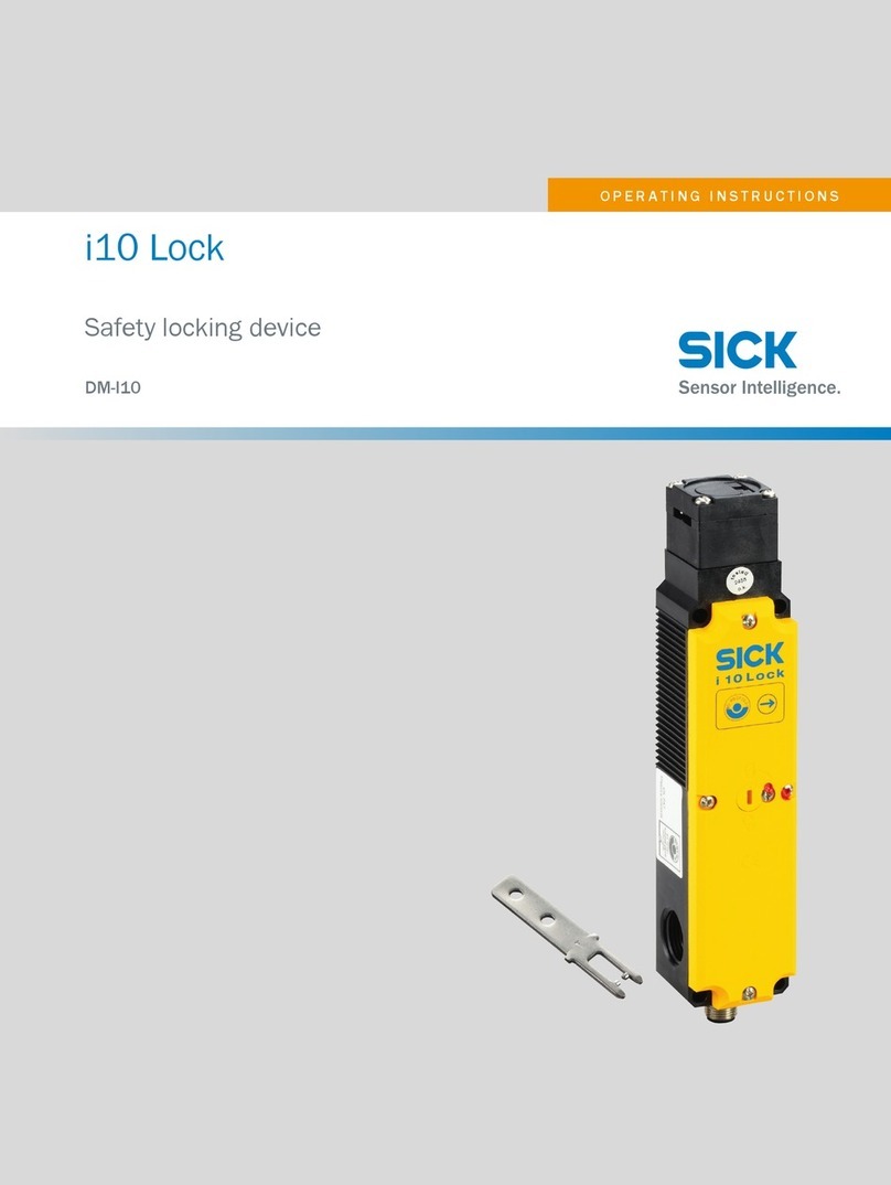 SICK i10 Lock User manual