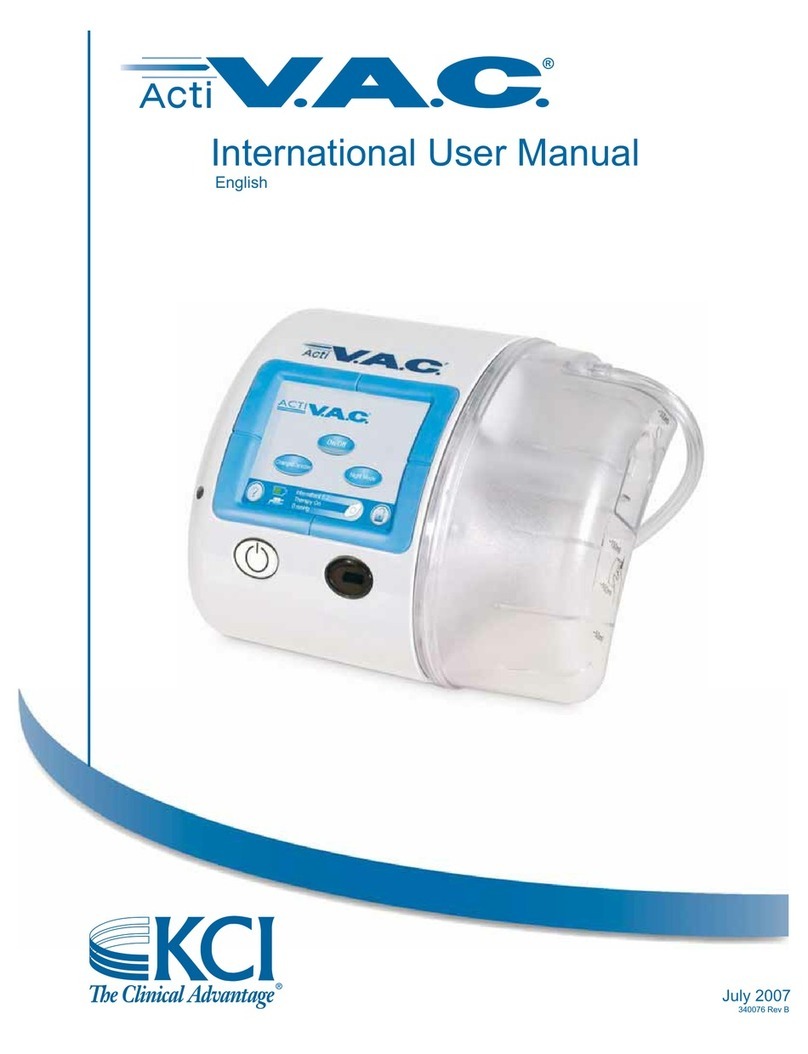 KCI ActiV.A.C. User manual