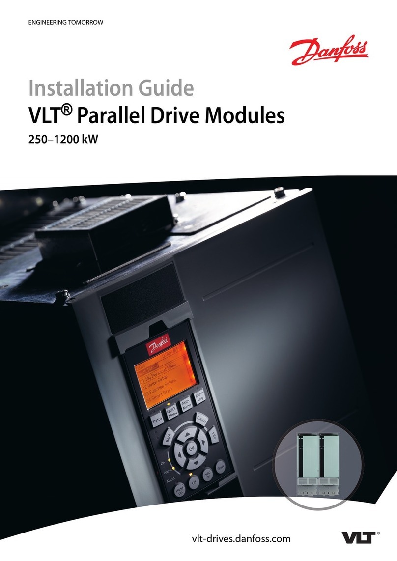 Danfoss VLT HVAC Drive FC 102 User manual