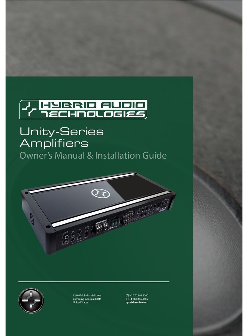 Hybrid Audio Technologies U4A Owner's manual & installation guide